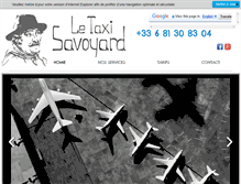 Tablet Screenshot of letaxisavoyard.com